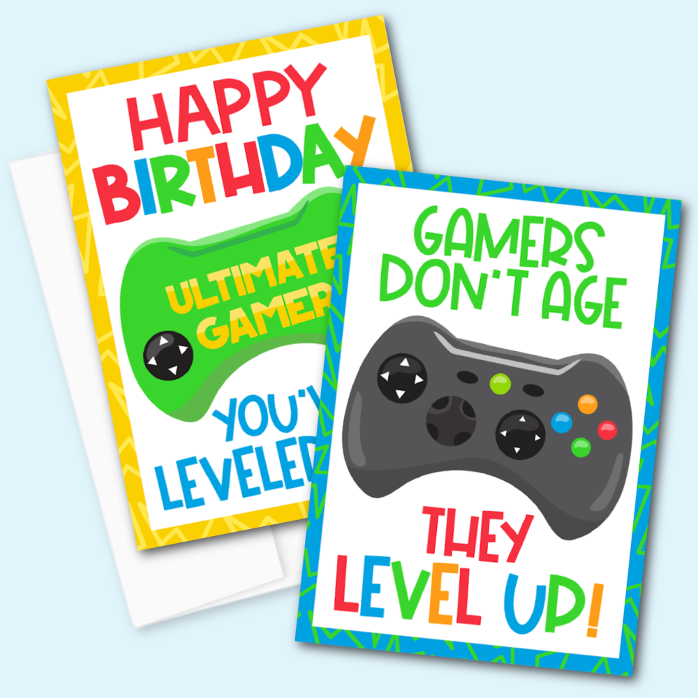 Xbox Birthday Card Printable Cards Info